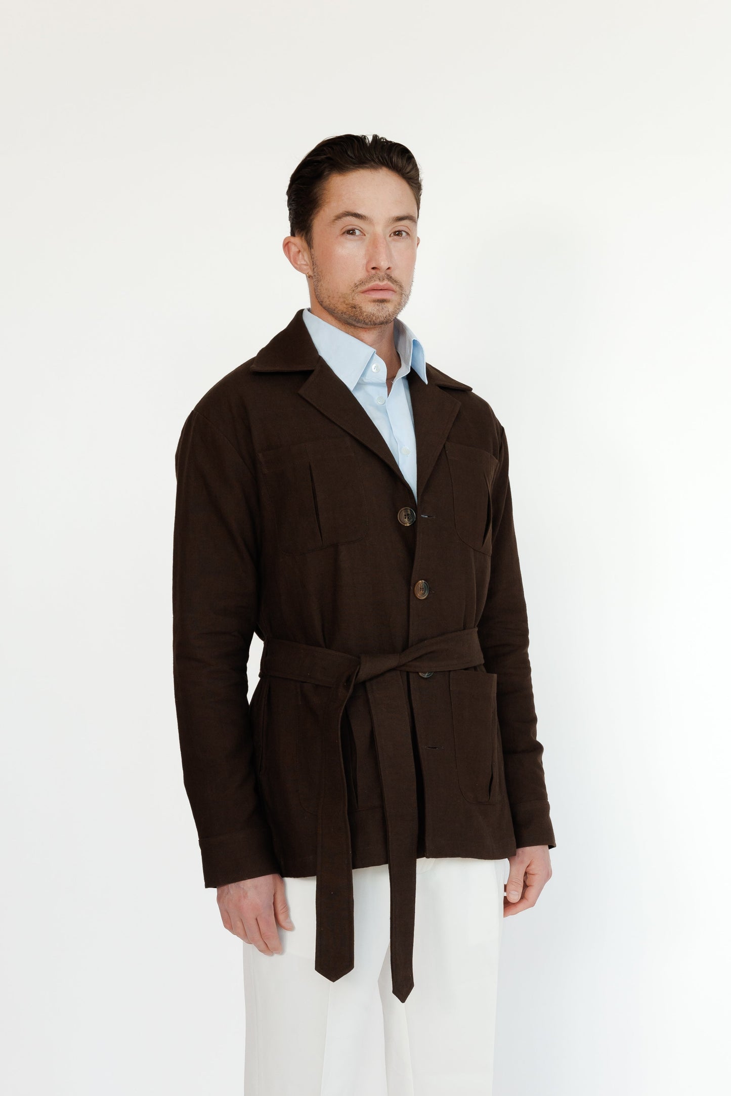 Desert Path Brown Safari Jacket