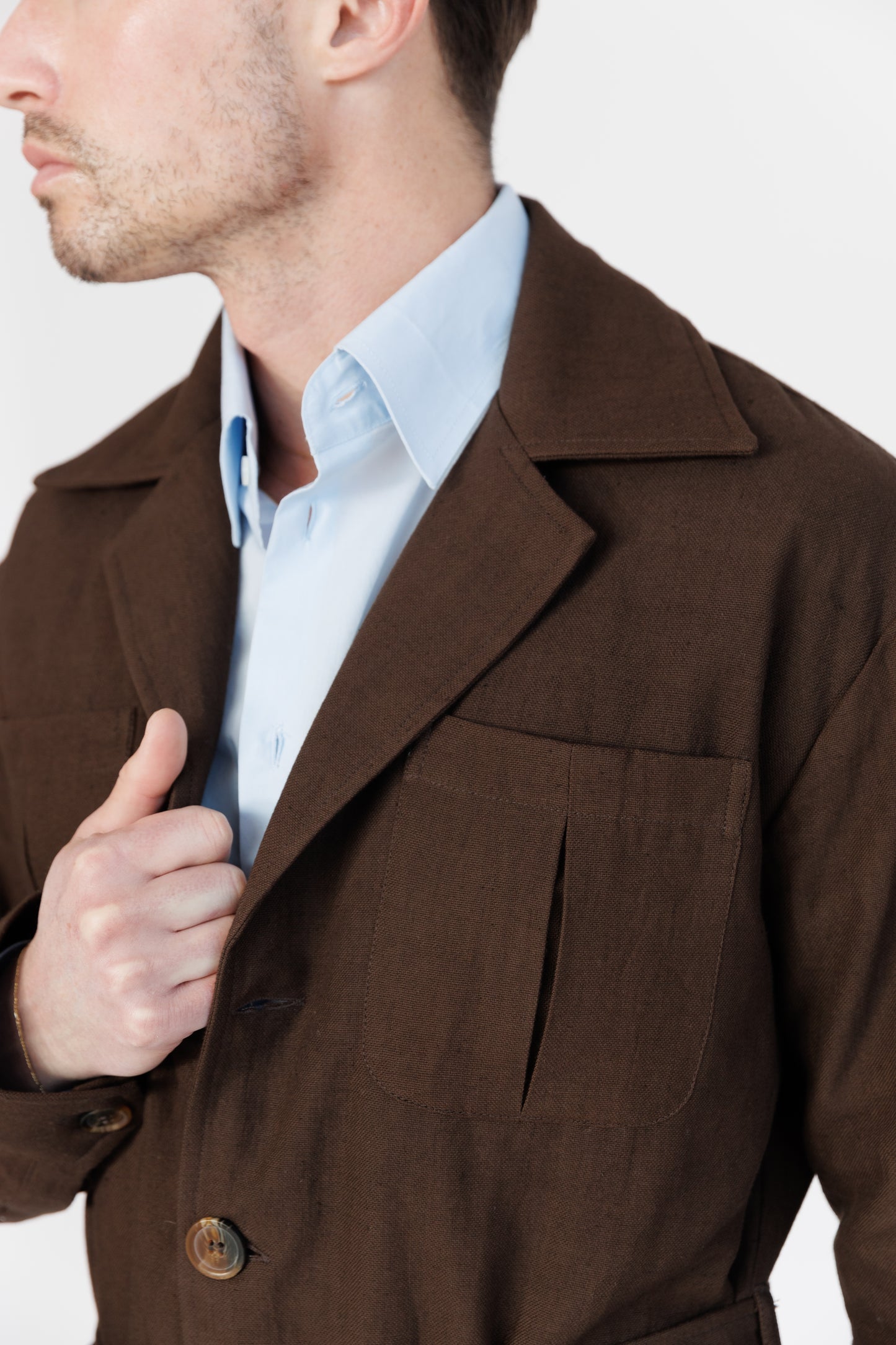 Desert Path Brown Safari Jacket