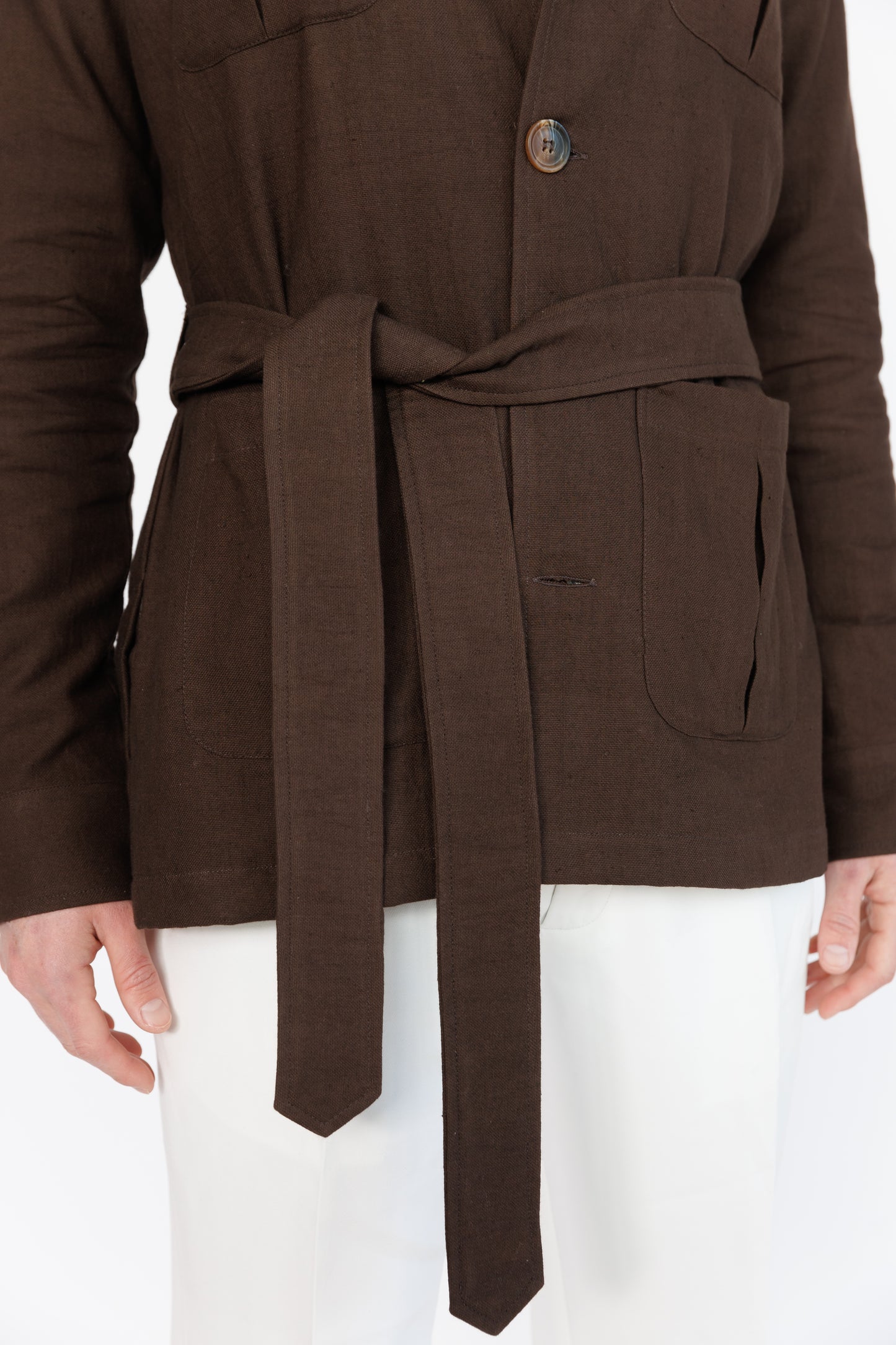 Desert Path Brown Safari Jacket
