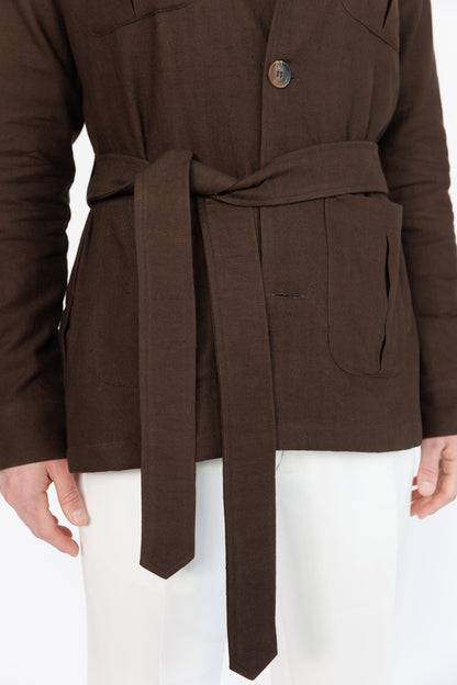 Desert Path Brown Safari Jacket
