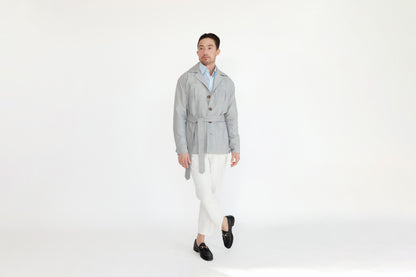 Stone Cloud Grey Safari Jacket