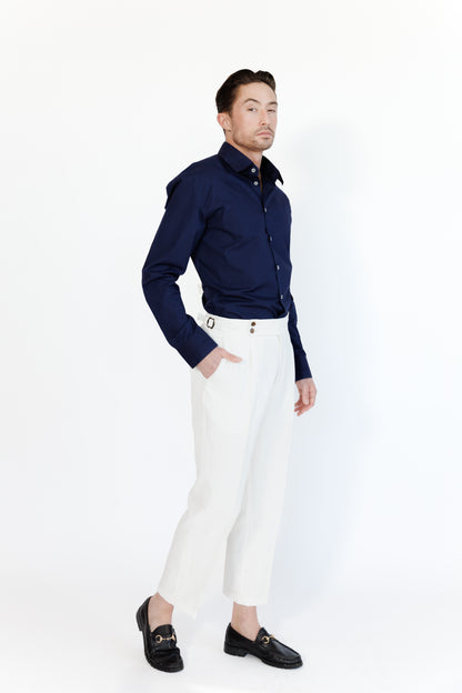 Midnight Tide Navy Blue Shirt