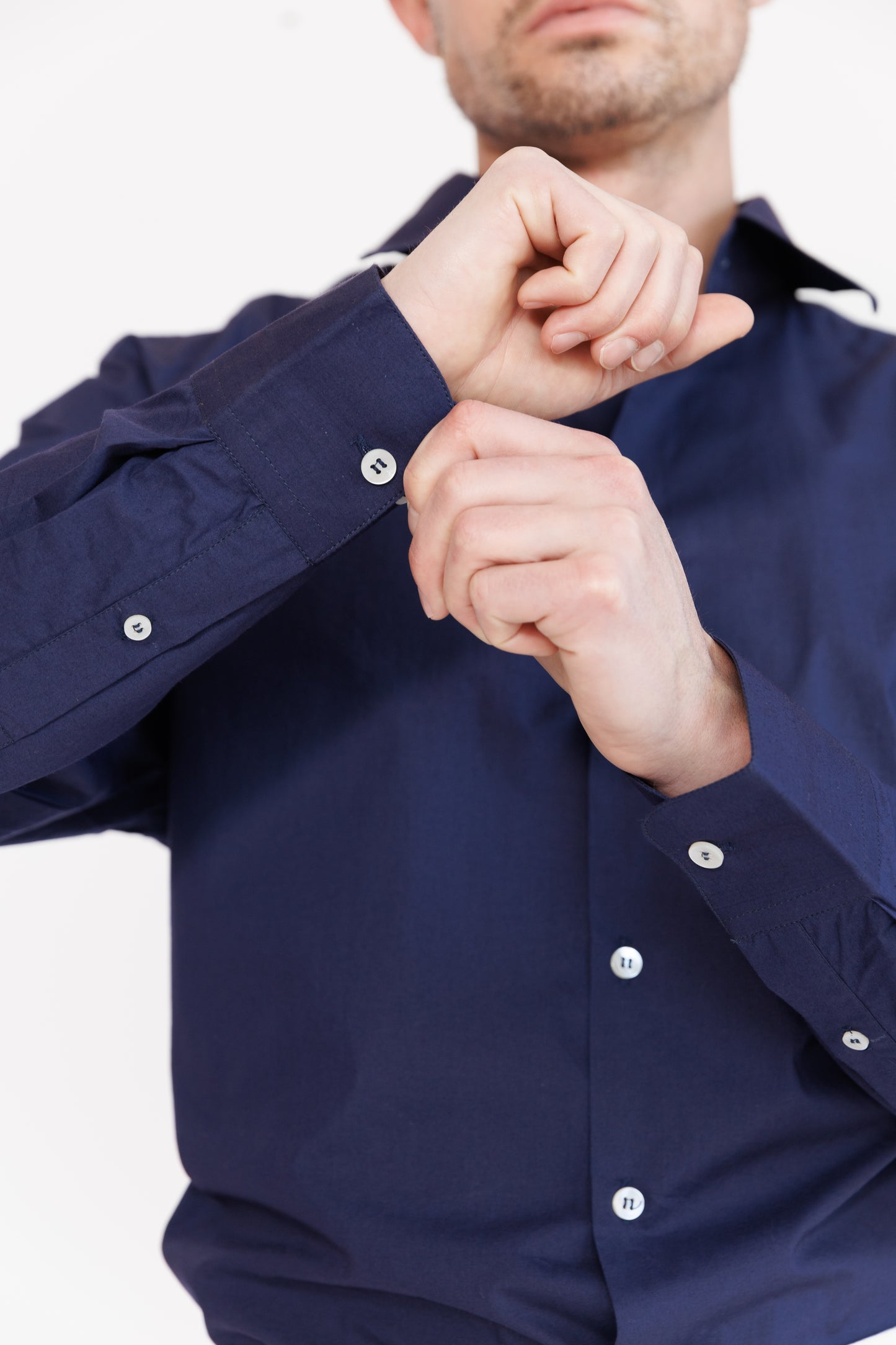 Midnight Tide Navy Blue Shirt